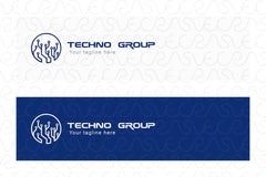 Techno Group - Technology & Science Abstract Stock Logo Template