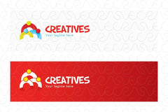 Creatives - Fun & Entertainment Group Stock Logo Template
