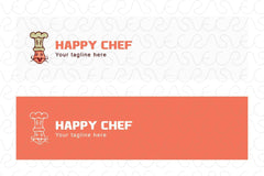 Happy Chef - Food & Restaurant Stock Logo Template
