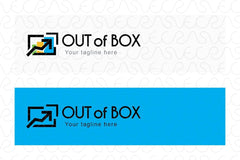 Out of Box - Business Growth Logo Template