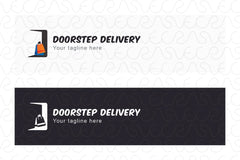 Doorstep Delivery - Online Shopping Logo Design