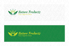 Nature Products - Stock Logo Template for Organic Farming