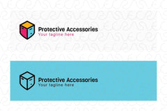 Protective Accessories - Mobile Store Logo Design