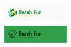 Beach Fun - Sea Sports Stock Logo Template