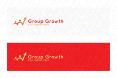 Group Growth - Business & Success Iconic Stock Logo Design