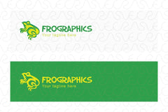 Frographics - Creative Stock Logo Template of Amphibian Animal
