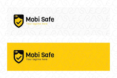 Mobi Safe - Mobile Safety Accessories Stock Logo Template