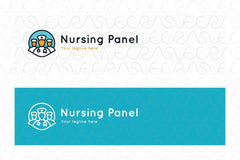 Nursing Panel - Medical Faculty Stock Logo Template