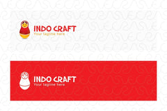 Indo Craft - Illustrative Stock Logo Template for Handicraft