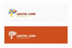 Creative Comm - Illustrative Abstract Community Logo Design Template