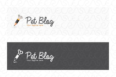 Pet Blog - Abstract Stock Logo Template