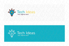 Tech Ideas - Electronic Solutions Stock Logo Template