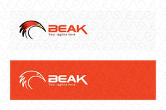 Beak - Abstract Bird Stock Logo Template