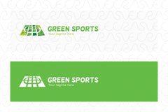 Green Sports - Playground & Stadium Stock Logo Template 