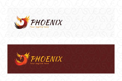 Phoenix - Mythical Fire Bird Stock Logo Template
