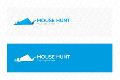 Mouse Hunt - Abstract Animal Stock Logo Template