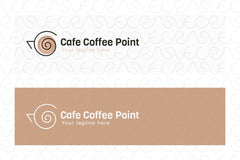 Cafe Coffee Point - Stock Logo Template