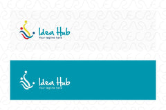 Idea Hub - Creative Community Stock Logo Template