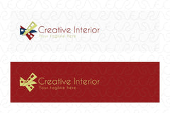 Creative Interior - Abstract Designing Stock Logo Template