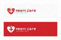 Heart Care - Health & Medical Iconic Stock Logo Template