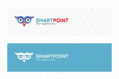 Smart Point - Abstract Owl Bird Stock Logo Template