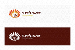 Sunflower - Nature Object Stock Logo Template