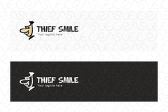 Thief Smile - Cunning Person Stock Logo Template