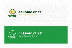 Organic Chef - Professional Cook Stock Logo Template