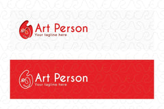 Art Person - Abstract Creative Stock Logo Template for Creative Studio