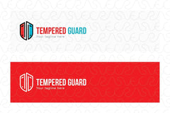 Tempered Guard - Mobile Protection Glass Manufacturing Stock Logo Template