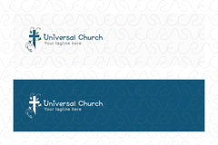 Universal Church - Religious Stock Logo Template