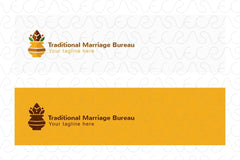 Traditional Marriage Bureau - Matrimony Logo Design