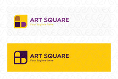 Art Square - Design & Architecture Stock Logo Template