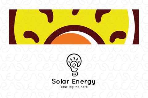 Solar Energy - Power Ideas Stock Logo Template