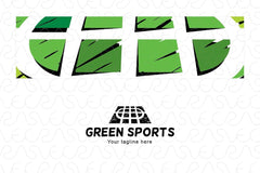 Green Sports - Playground & Stadium Stock Logo Template 