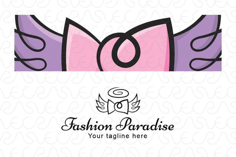 Fashion Paradise - Fancy Apparel Store Stock Logo Template