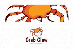 Crab Claw - Sea Creature Stock Logo Template