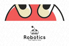 Robotics - Cute Illustrative Technical Gadget Stock Logo Template