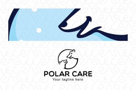 Polar Care - White Bear Stock Logo Design