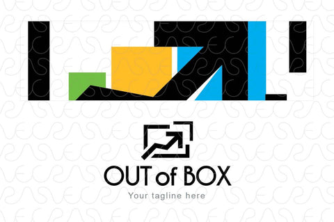 Out of Box - Business Growth Logo Template