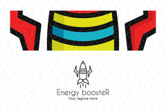 Energy booster - Abstract Rocket Stock Logo Template