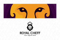 Royal Chef - Lion Animal Stock Logo Design for Restaurant