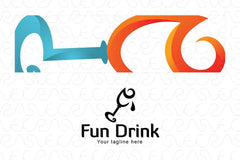 Fun Drink - Restaurant Bar Stock Logo Template