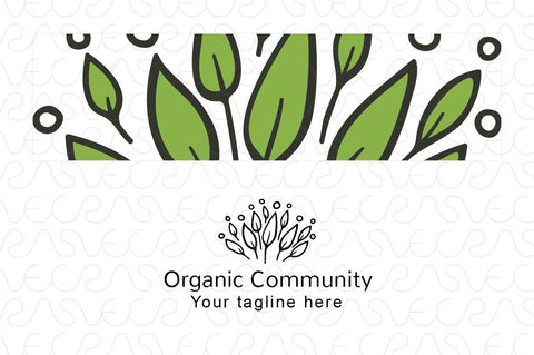 Organic Community - Environmental Group Logo Template