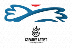 Feminism - Creative Abstract Stock Logo Template for Women Welfare & Empowerment