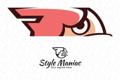 Style Maniac - Illustrative Comic Aggressive Face Stock Logo Template