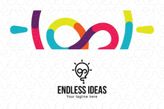 Endless Ideas - Inspirational and Smart Solutions Stock Logo Template