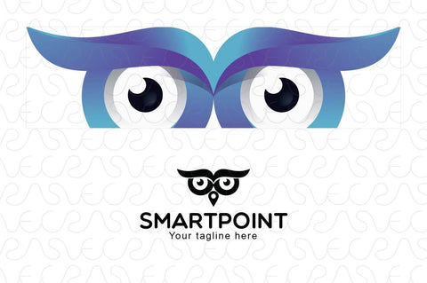 Smart Point - Abstract Owl Bird Stock Logo Template
