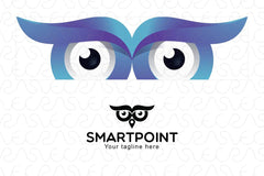 Smart Point - Abstract Owl Bird Stock Logo Template