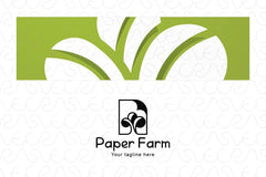 Paper Farm - Eco friendly Stock Logo Template for Stationary & Paper Manufacturing